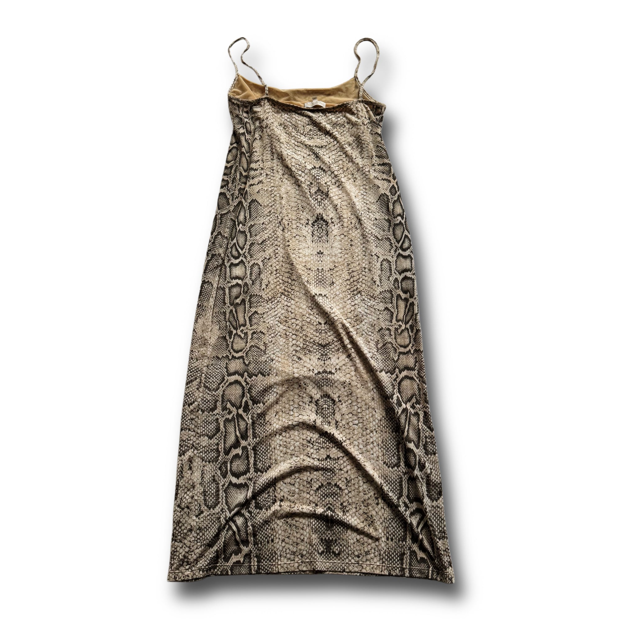 Roberto Cavalli 2000s Snakeskin Dress