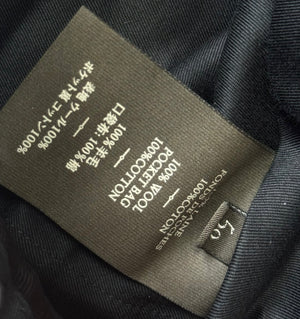 Berluti by Haider Ackermann Black Wool Pants