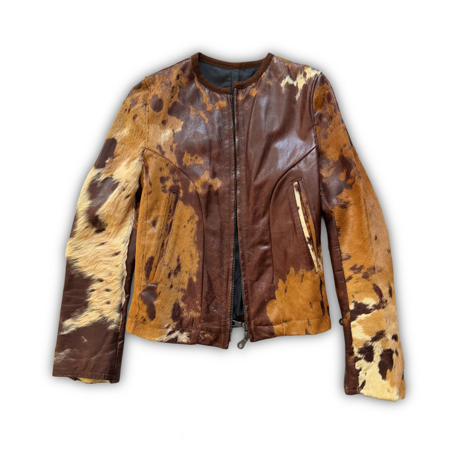 Yohji Yamamoto AW02 Calf Skin Fur Jacket