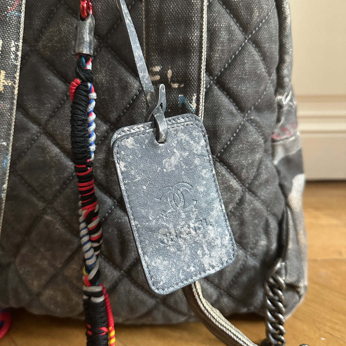 Chanel SS14 Large Artclass Graffiti Backpack