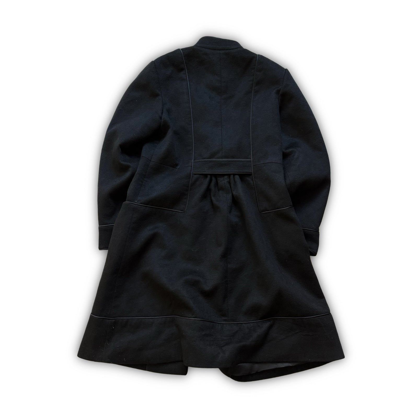 Chanel AW09 by Karl Lagerfeld Black Cashmere Coat