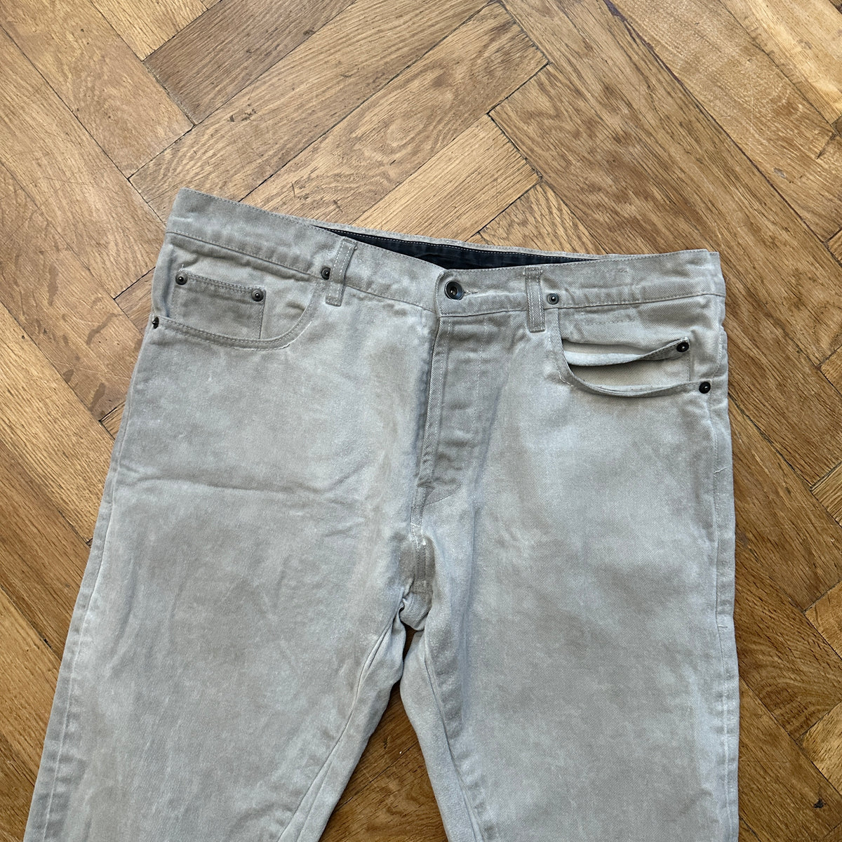 Rick Owens Vintage Pearl Denim