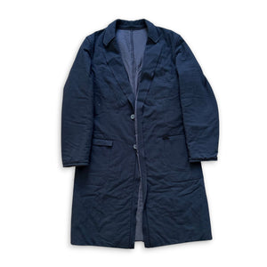 Lanvin FW14 Padded Deconstructed Long Wool Coat