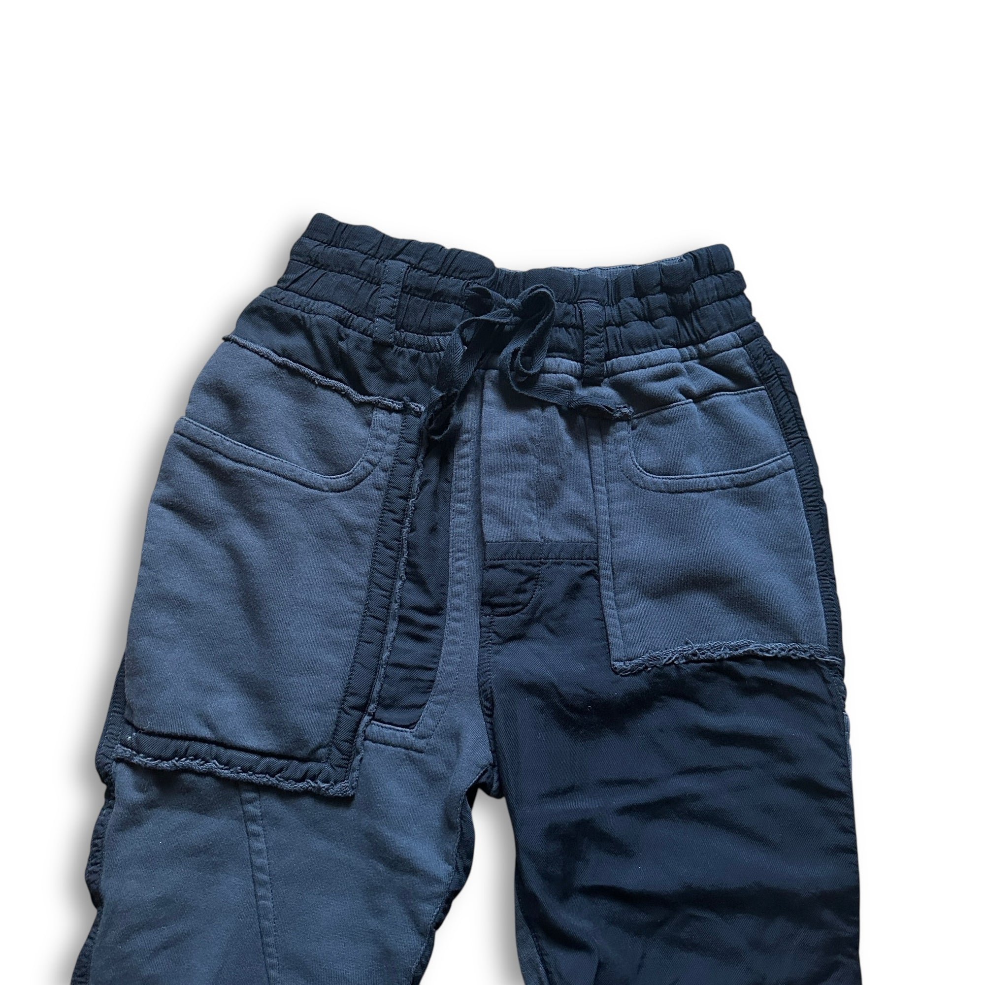 Haider Ackermann Cropped Patchwork Sweatpants