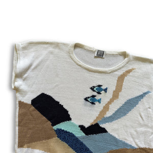Fendi Fili Di Casa 90s Ocean Knit Sweater