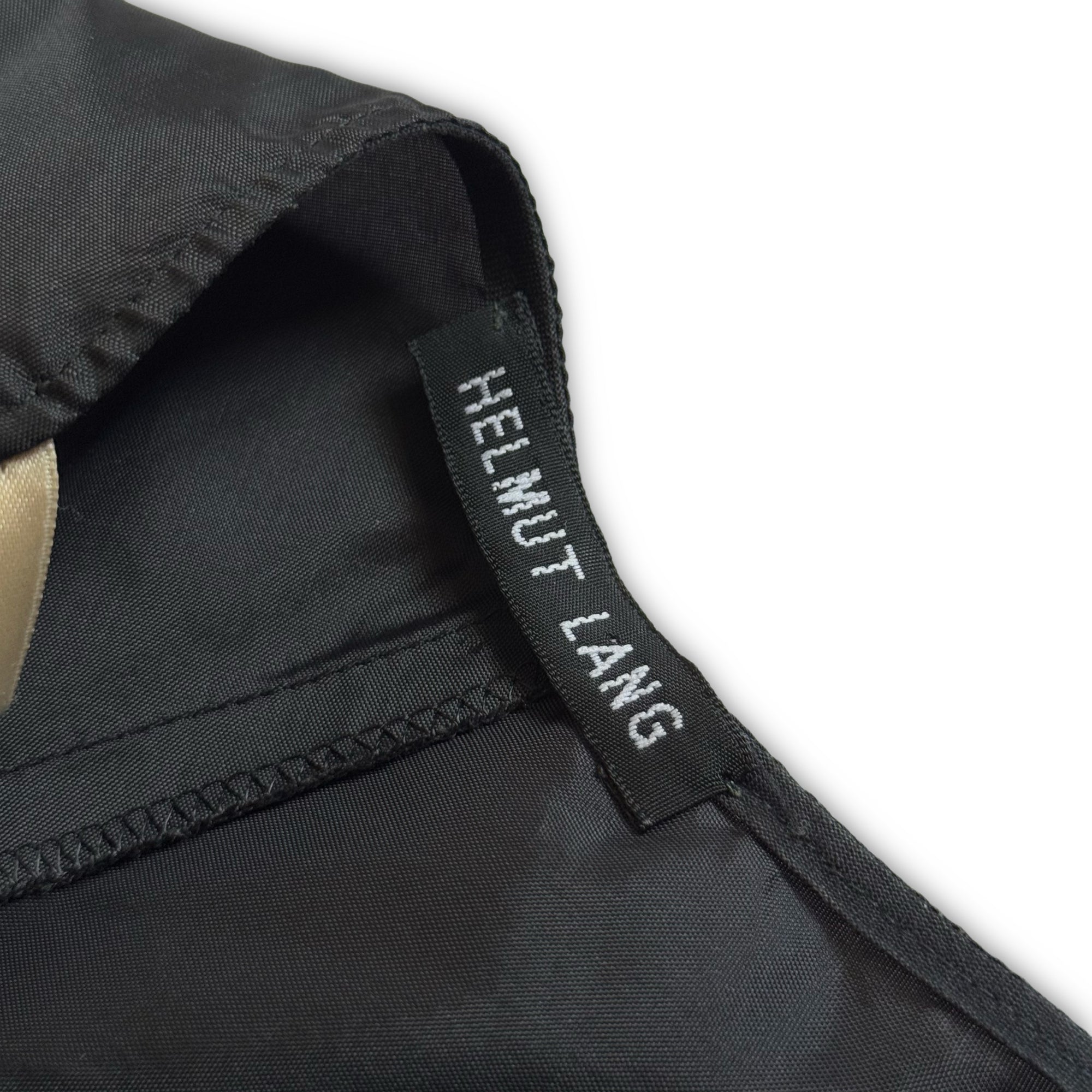 Helmut Lang 90s Contrast Lace Dress