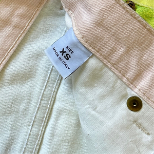 Roberto Cavalli 2000s Liquid Floral Printed Denim