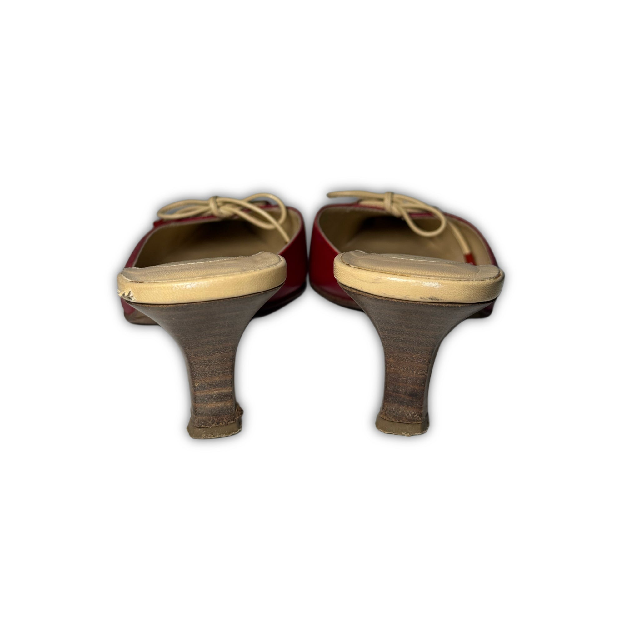 Chanel 2000s by Karl Lagerfeld Laced Mules