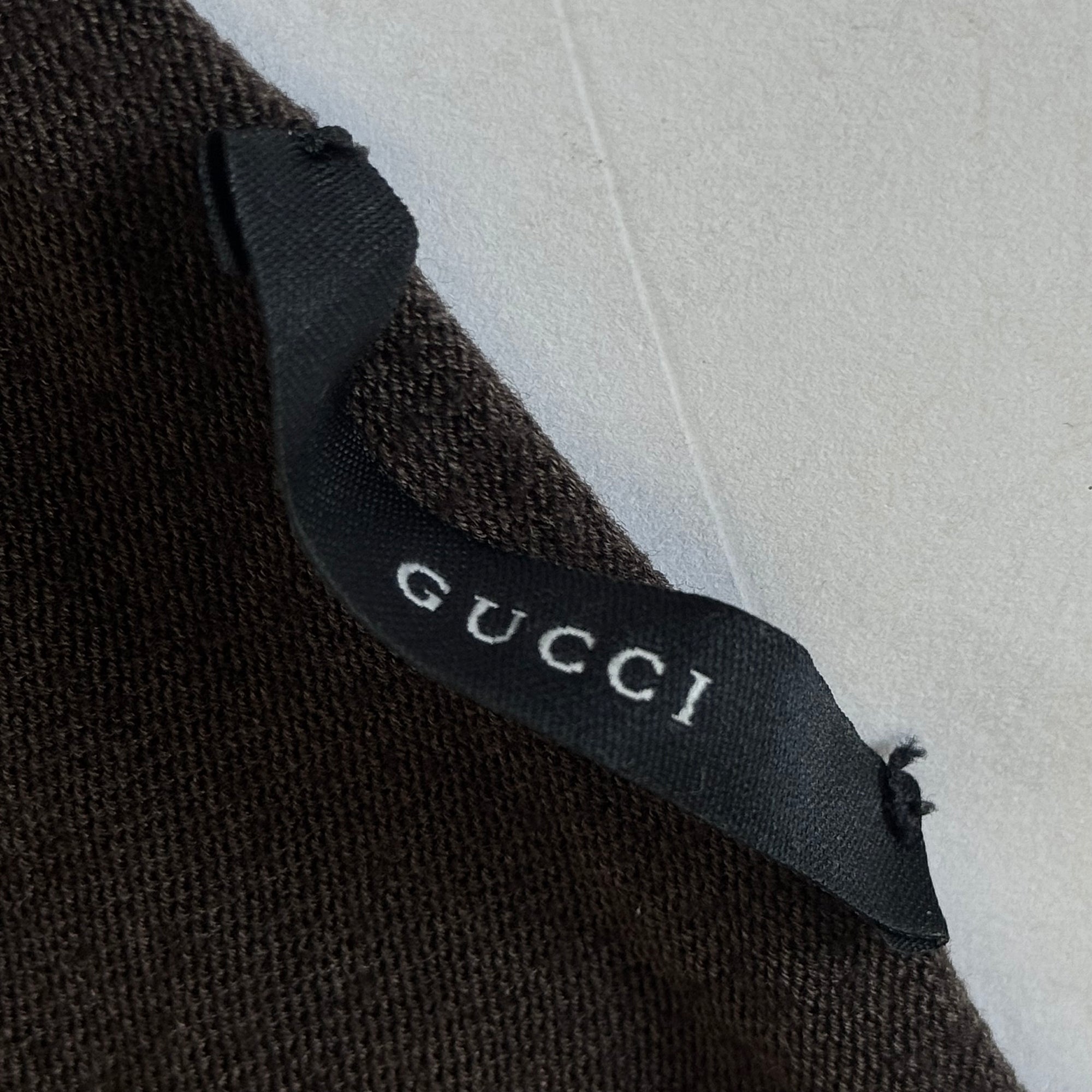 Gucci 90s by Tom Ford Deep Neck Knit Top