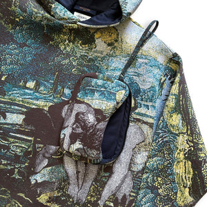 Louis Vuitton Pre SS20 Tapestry Cargo Hoodie Sample