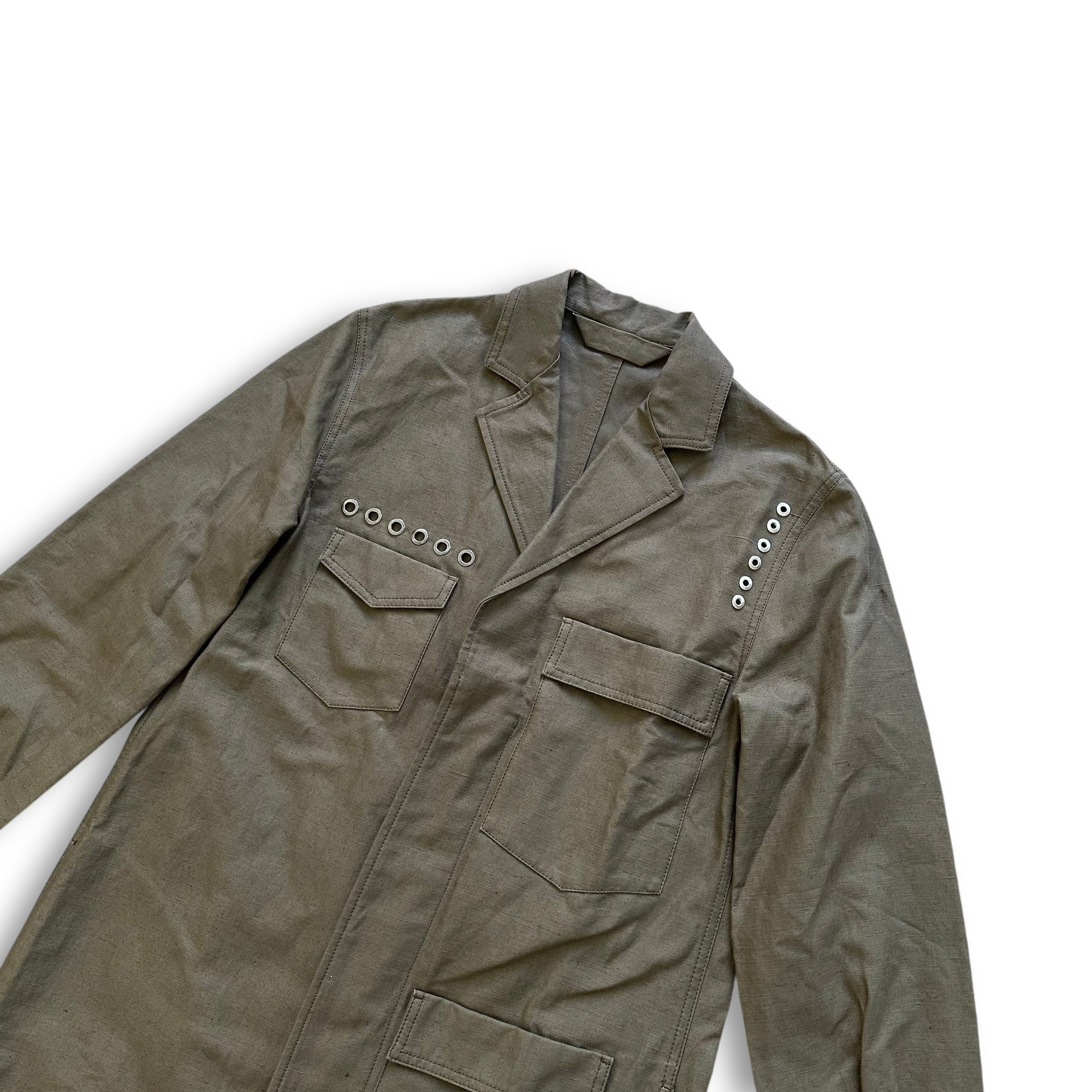 Acne Studios FW16 Studded Message Coat