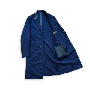 Berluti by Haider Ackermann SS18 Blue Prototype Coat