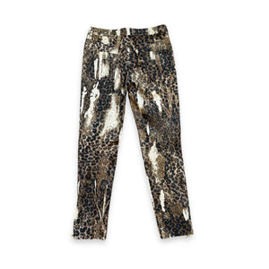 Christian Dior by John Galliano FW00 Leopard Denim