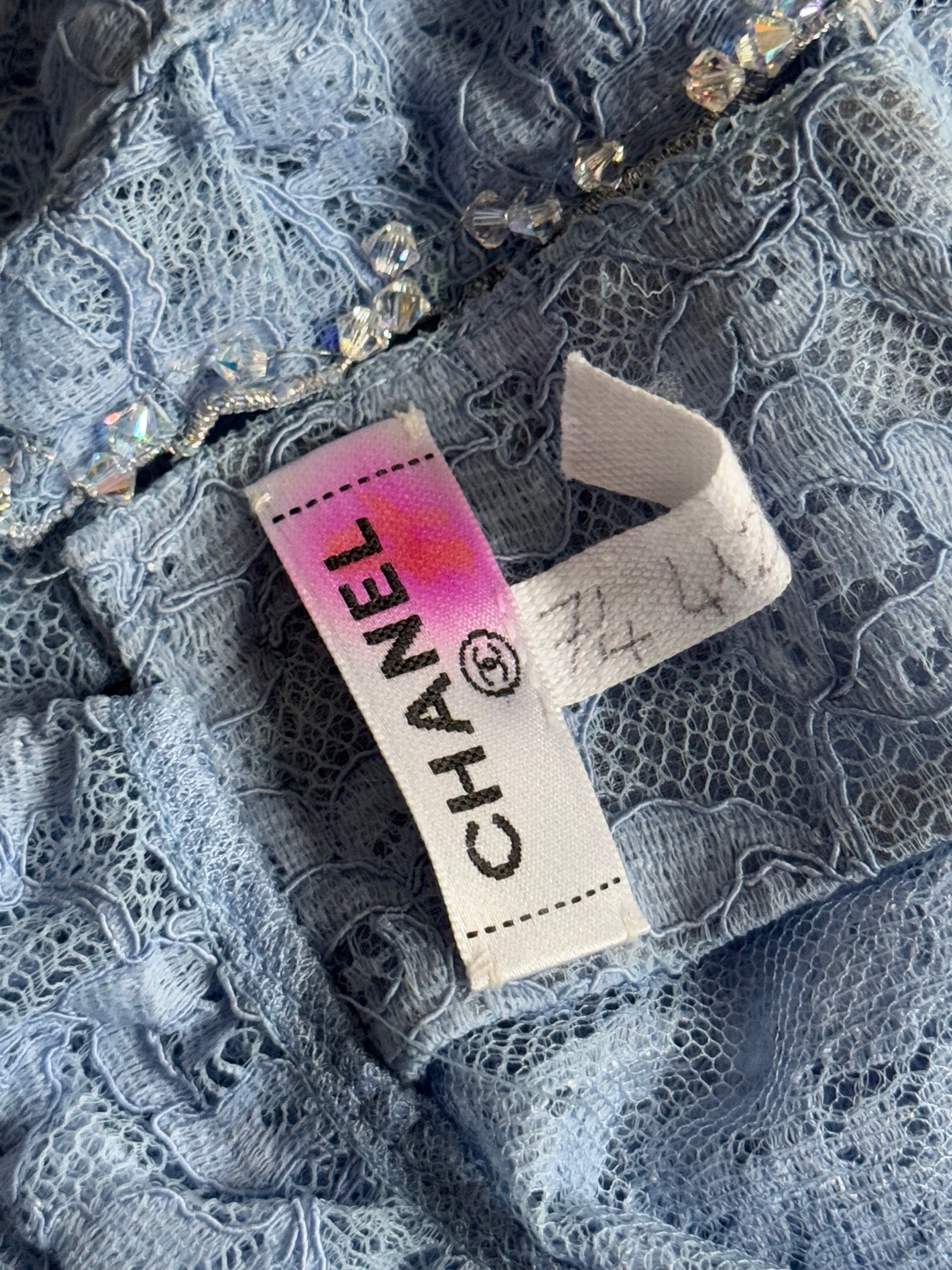 Chanel 2024 Laced Embellished Floral Jumpsuit Sample