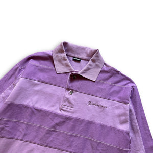 Jacquemus Purple Striped Polo Longsleeve