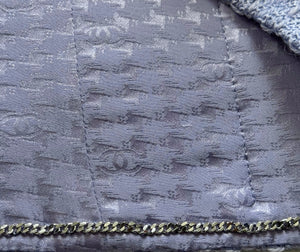 Chanel 2025 Sample Elongated Sleeve Cropped Boucle Jacket