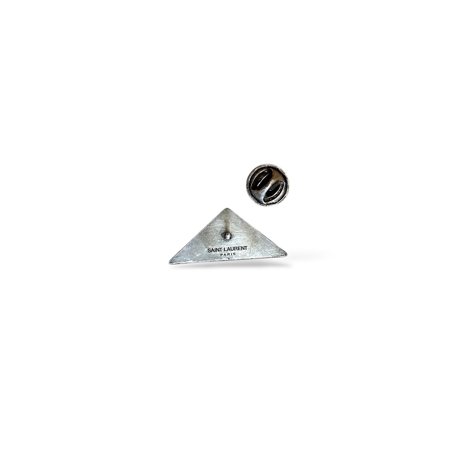 Saint Laurent Paris FW15 Triangle Pin