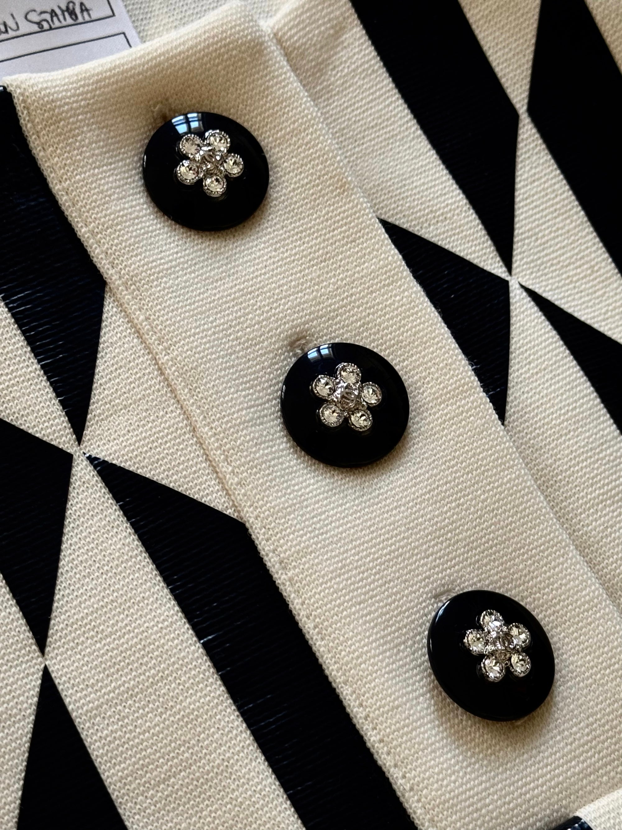 Chanel 2023 Checkerboard Logo Henley Sample