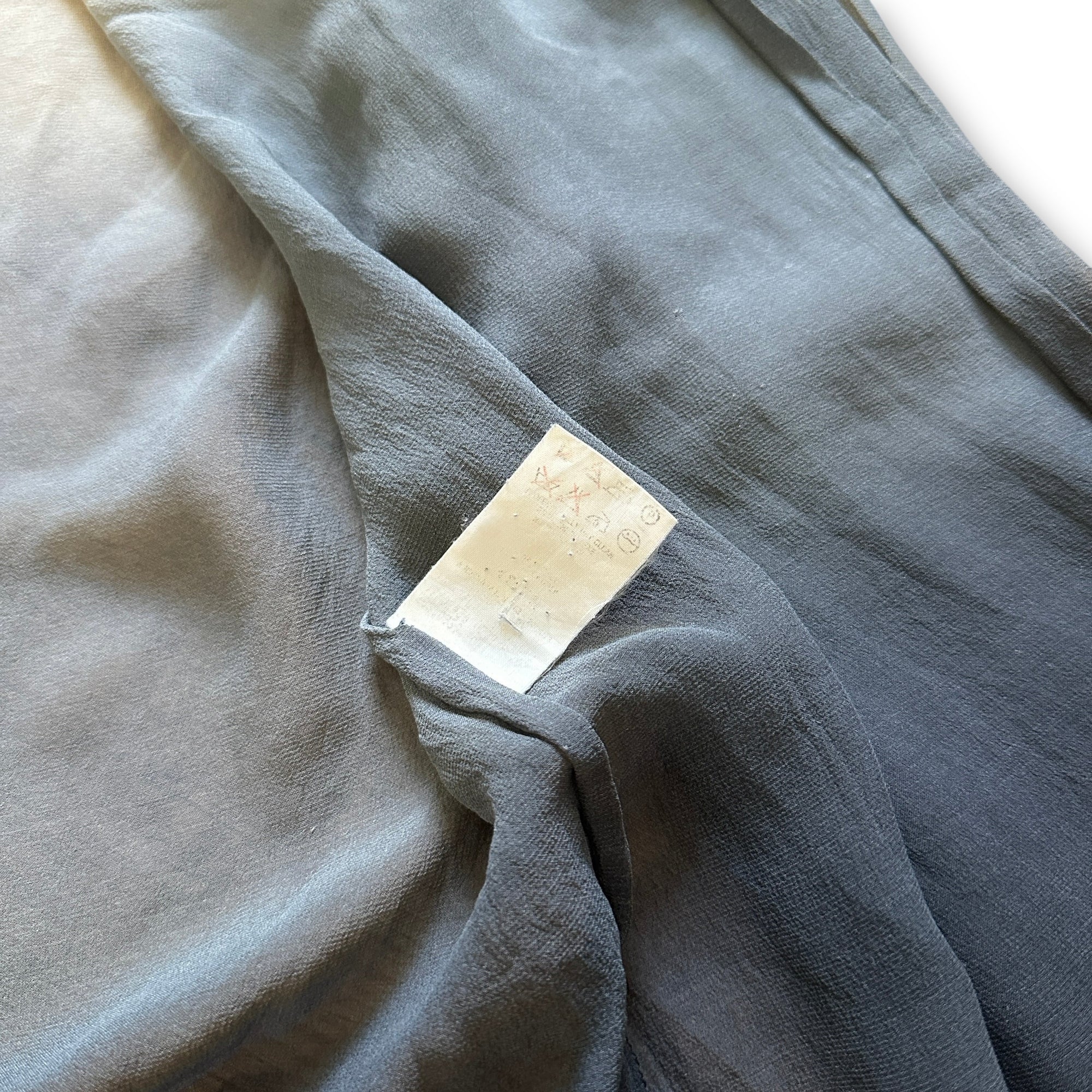 Gucci by Tom Ford SS97 Dip Dye Gradient Silk Blouse