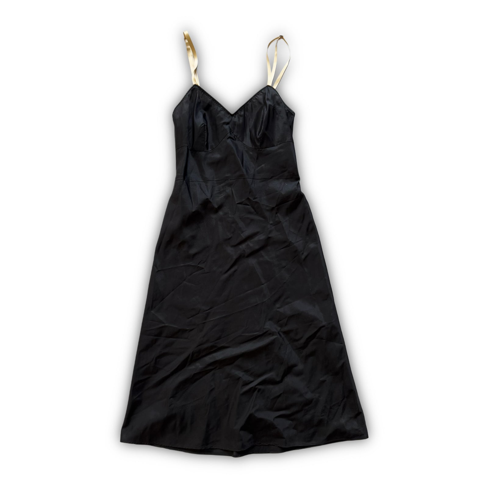 Helmut Lang 90s Contrast Lace Dress