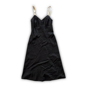 Helmut Lang 90s Contrast Lace Dress