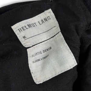 Helmut Lang SS04 Black Bondage Cargo Denim