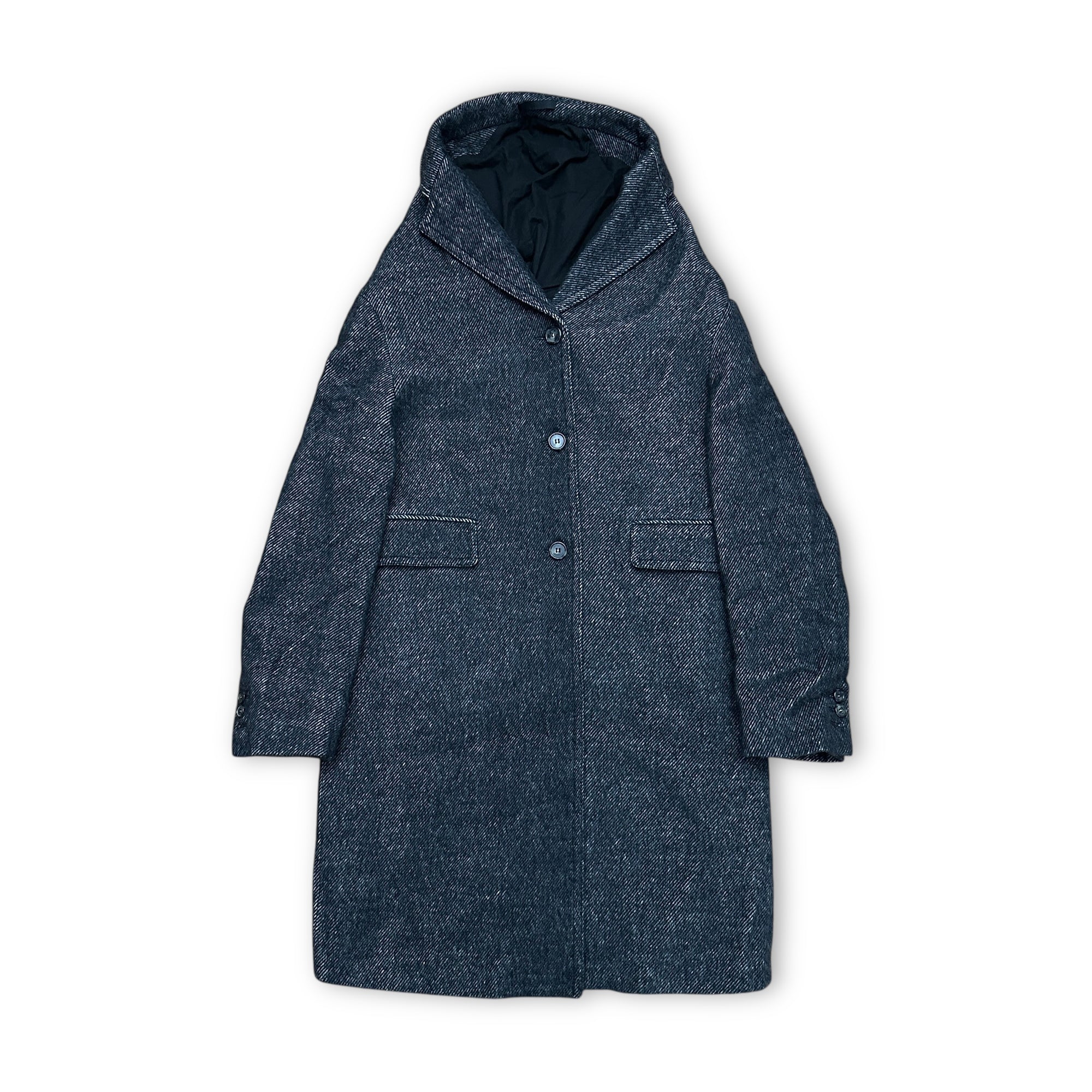 Maison Martin Margiela AW05 Hunchback Wool Coat