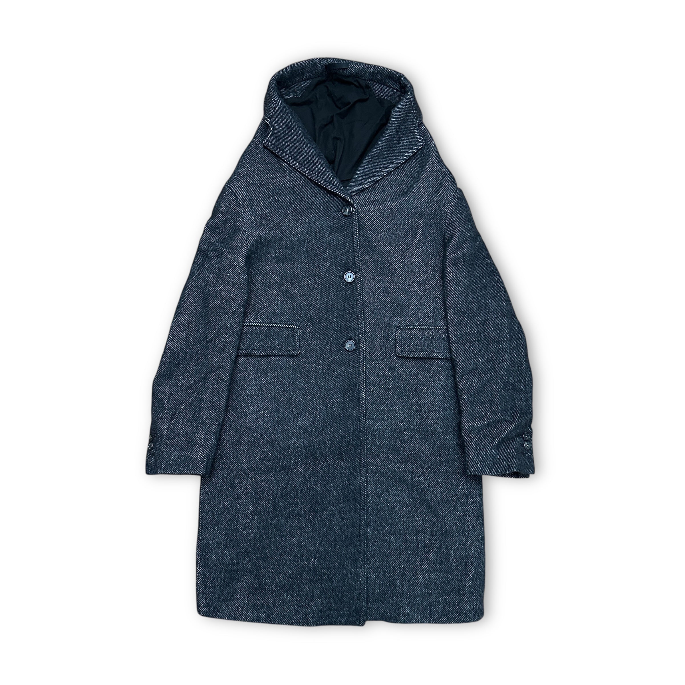 Maison Martin Margiela AW05 Hunchback Wool Coat - Ākaibu Store