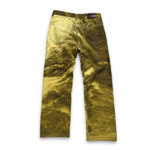 Dries van Noten AW20 Panthero Tiger Printed Denim