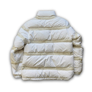 Chanel 2025 Boucle Trimmed Puffer Jacket Sample