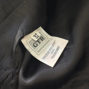 Helmut Lang AW97 Side Stripe Black Leather Pants