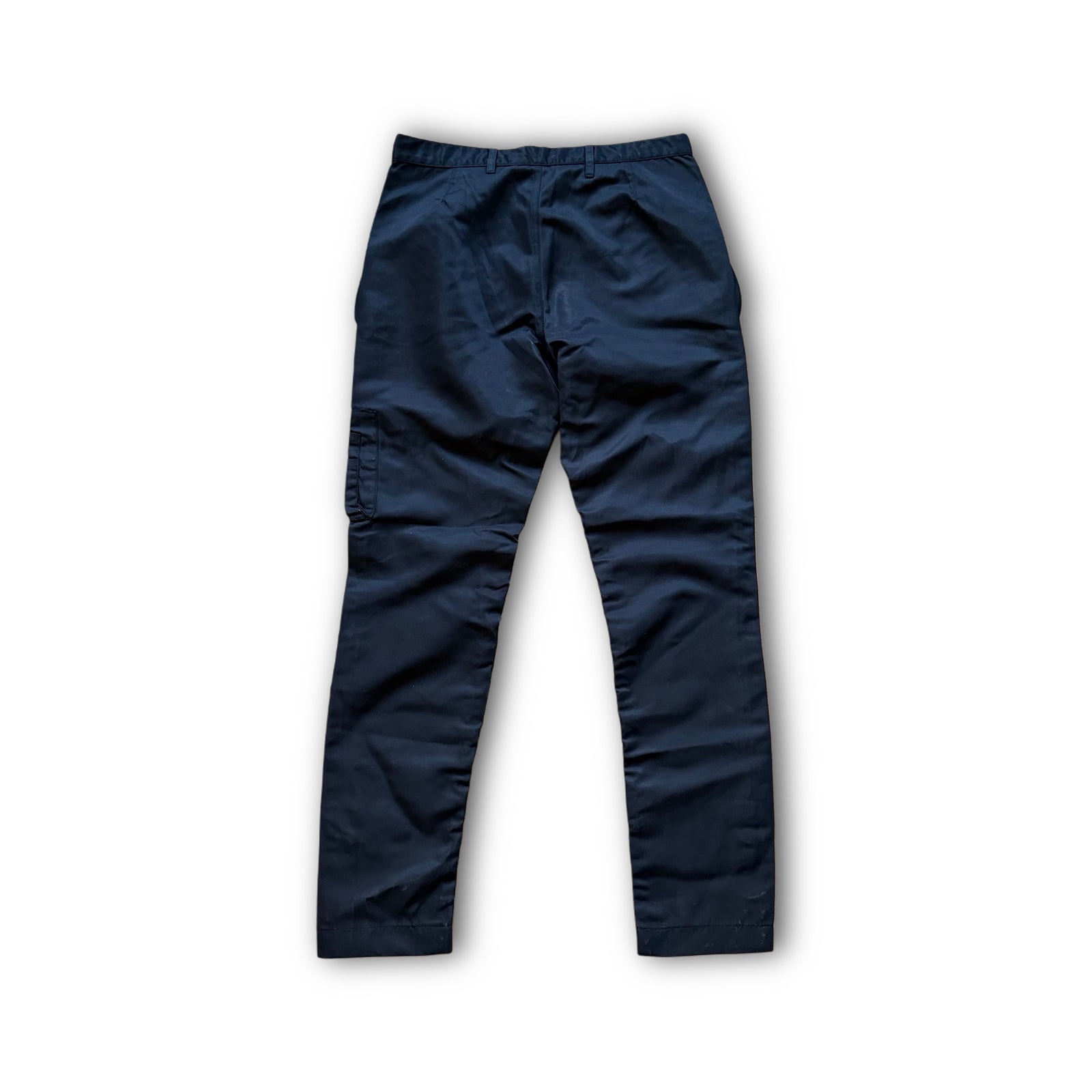 Miu Miu 2000s Black Nylon Technical Cargo Pants