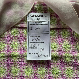 Chanel SS25 Multicolor Buttoned Vest Runway Sample