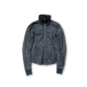 Rick Owens Vintage Intarsia Lamb Leather Jacket