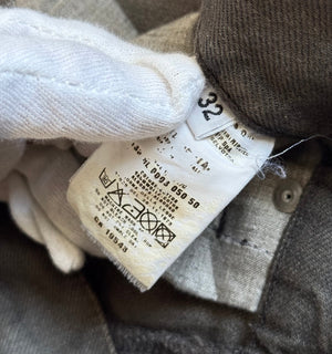 Helmut Lang AW00 Grey Painter Denim