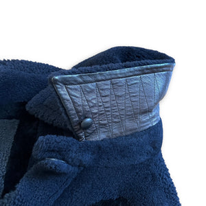 Burberry Prorsum FW13 Prototype Geometric Shearling Bomber Jacket