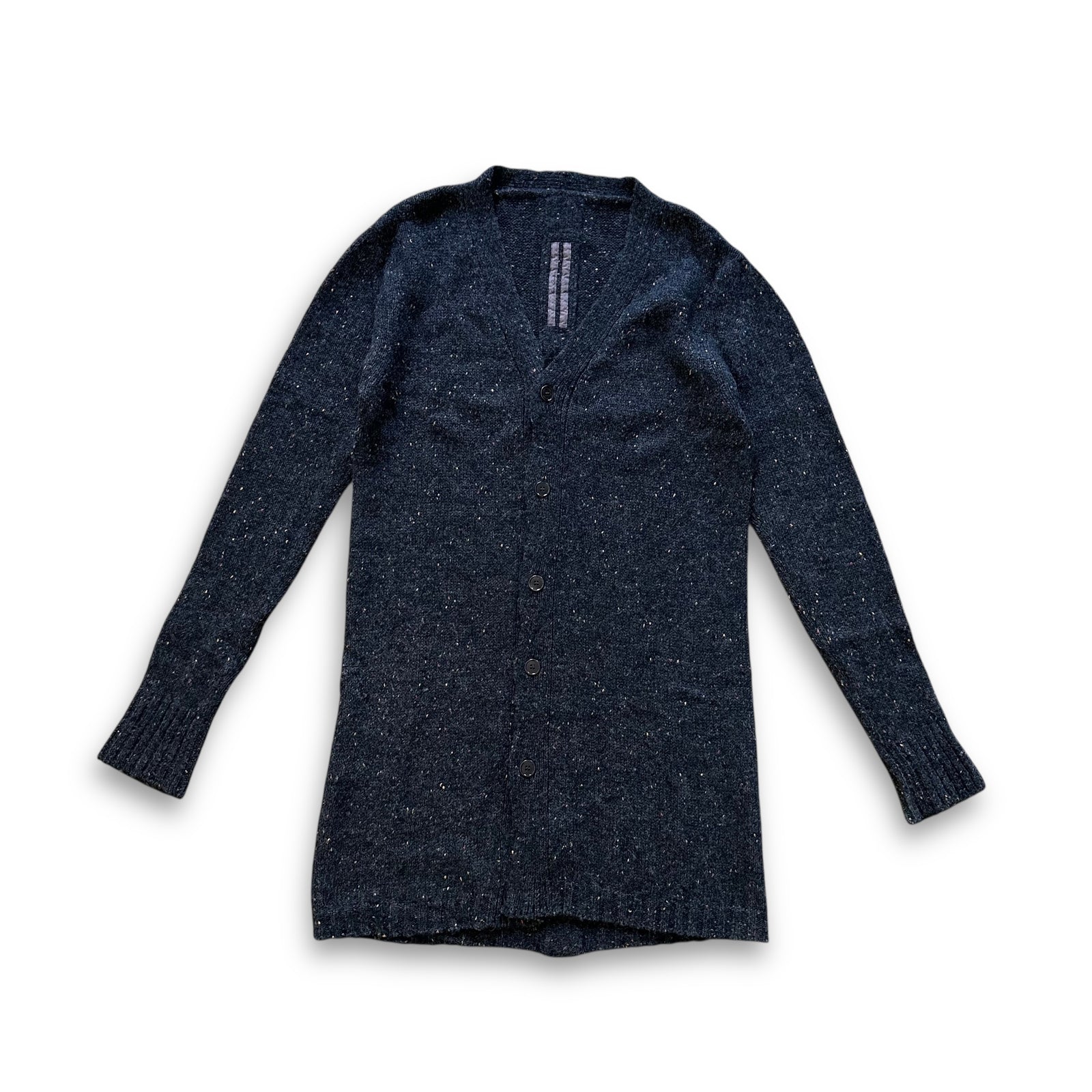 Rick Owens FW12 Speckled Oversized Cardigan