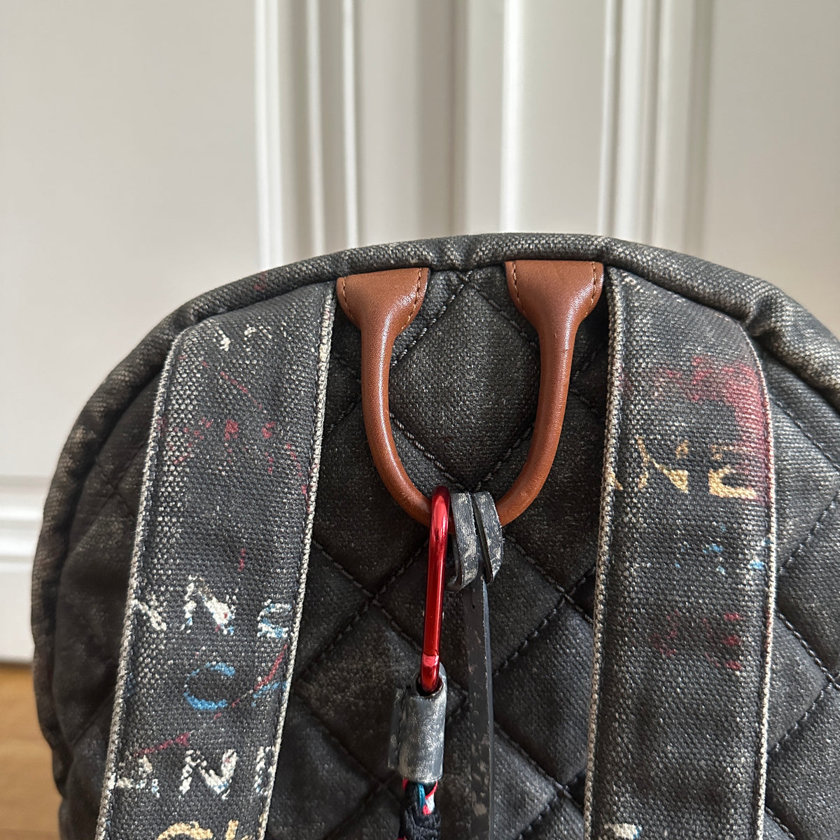 Chanel SS14 Large Artclass Graffiti Backpack