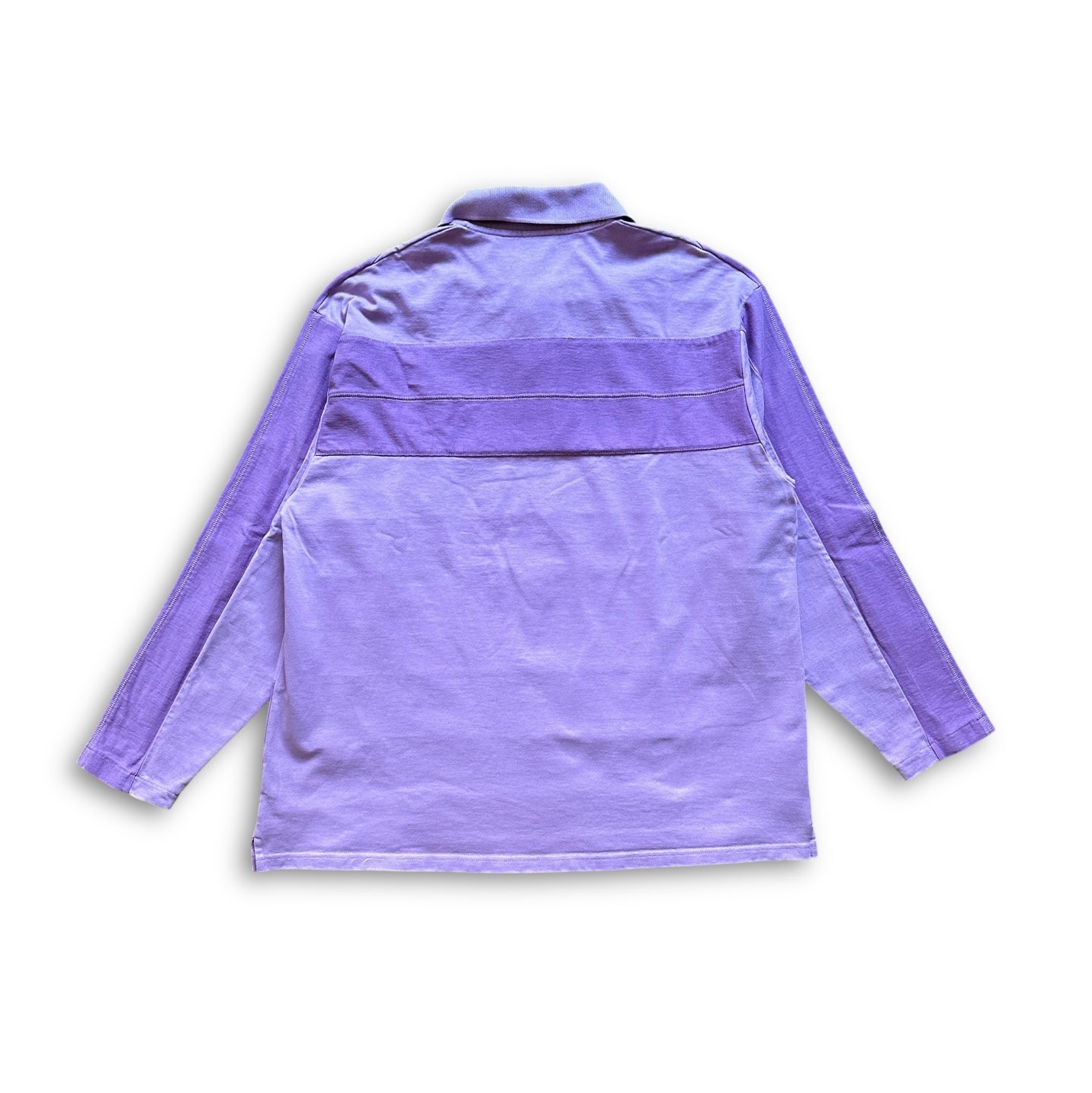 Jacquemus Purple Striped Polo Longsleeve