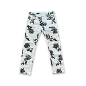 Dior Homme FW16 Rose Print Denim