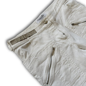 Christan Dior SS03 by John Galliano Laced Flight Pants