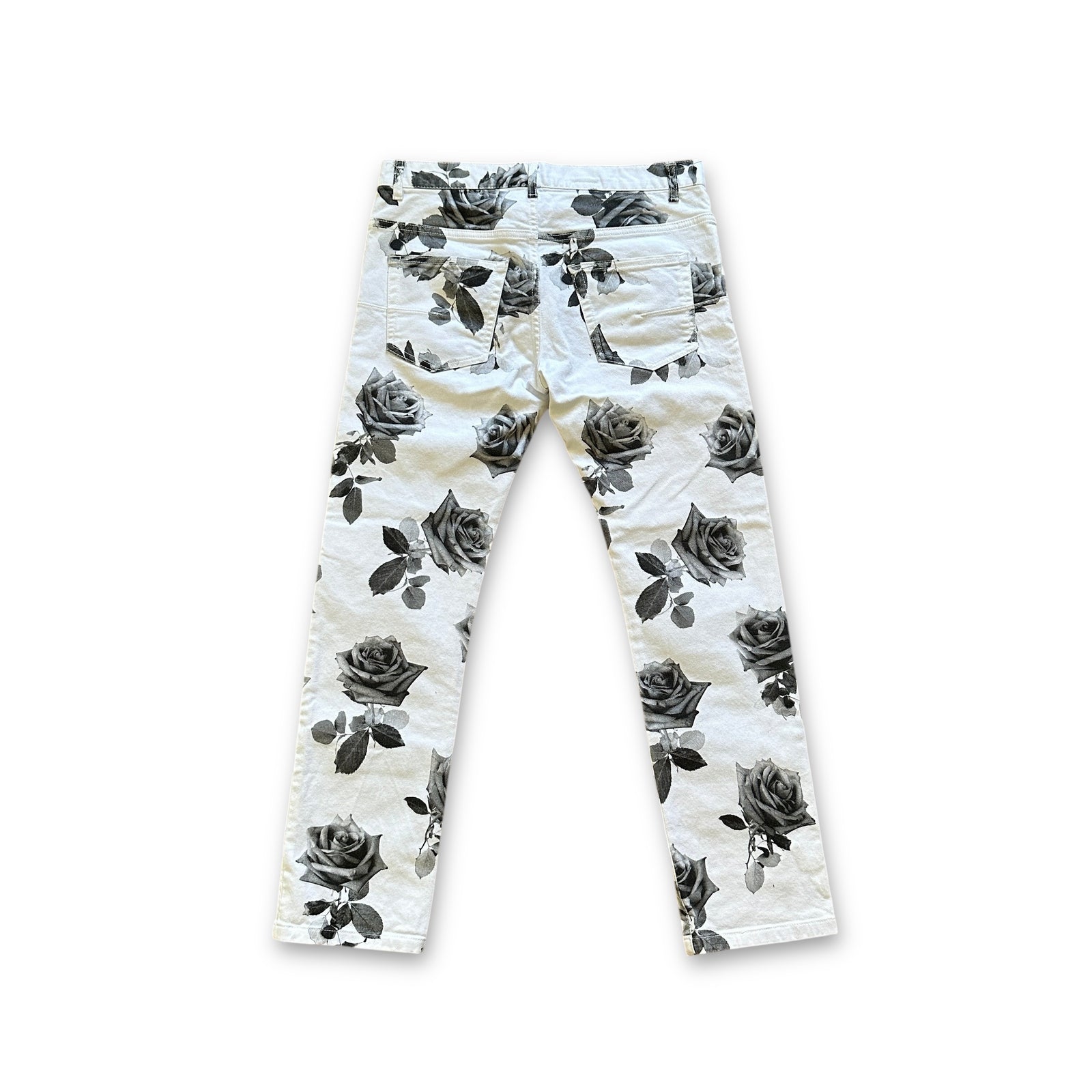 Dior Homme FW16 Rose Print Denim