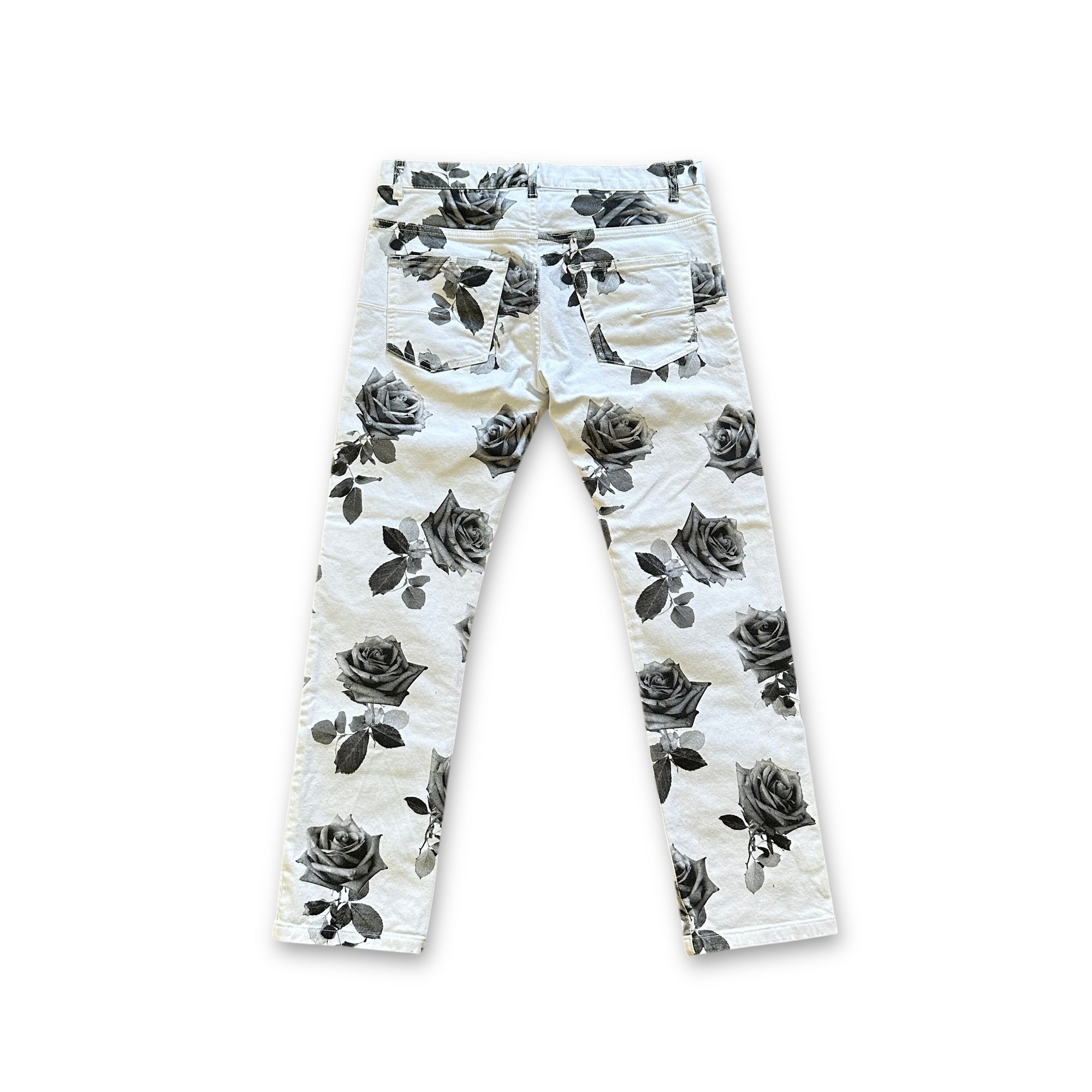 Dior Homme FW16 Rose Print Denim