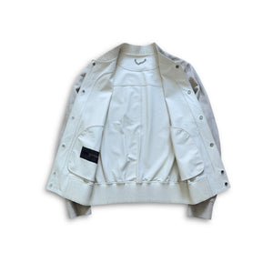 Louis Vuitton SS17 Chapman Suede Varsity Jacket