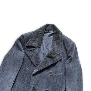 Rick Owens Archival Double Breasted Corduroy Coat