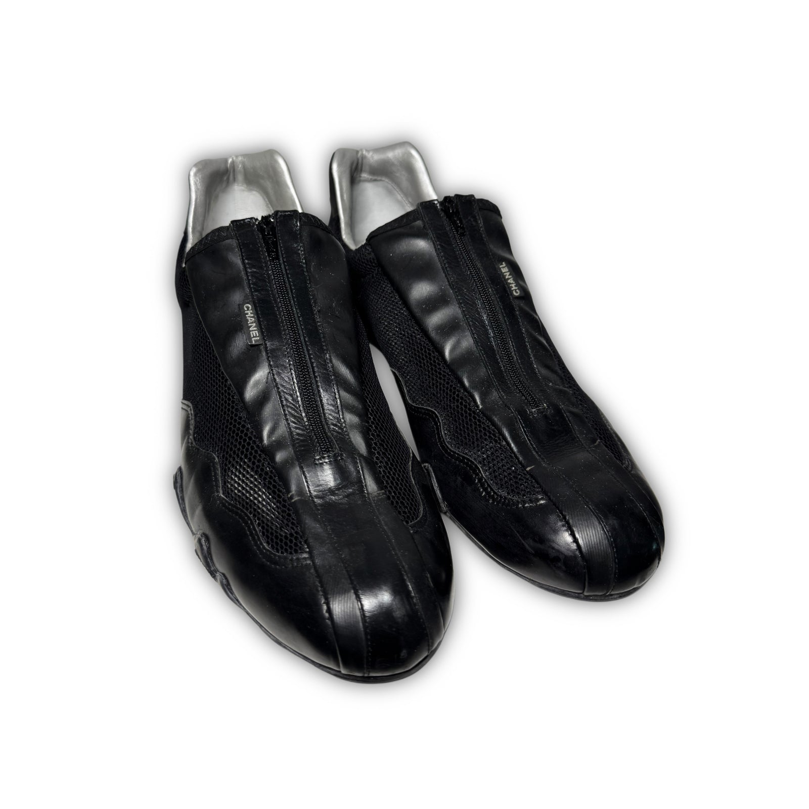 Chanel Sport 2002 by Karl Lagerfeld Scuba Zip Shoes