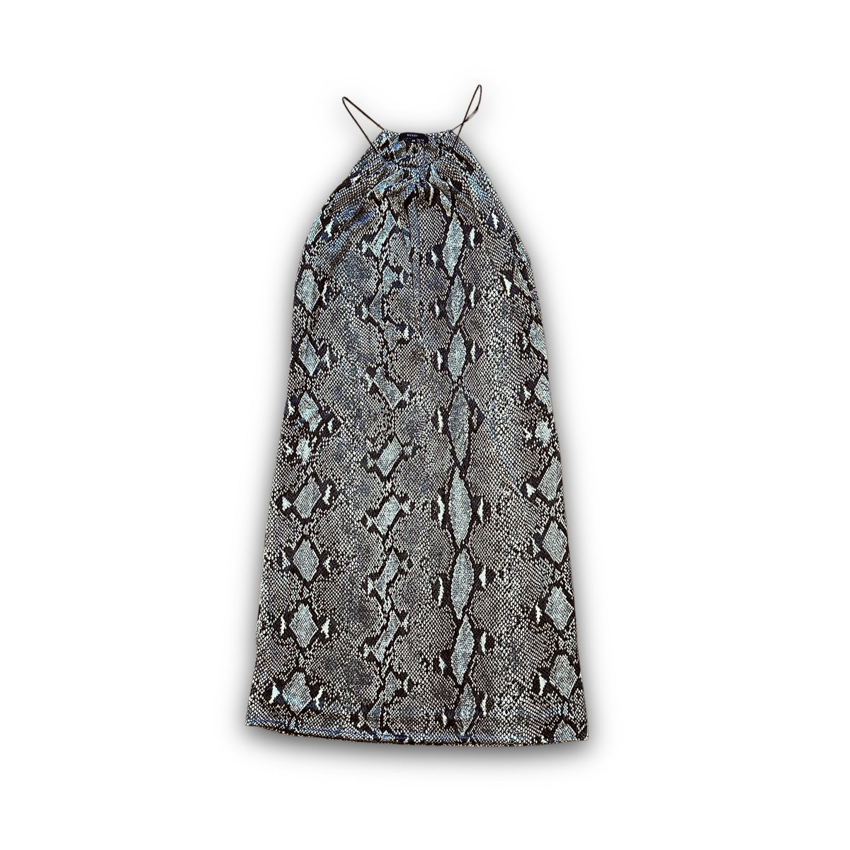 Gucci by Tom Ford SS00 Python Print Viscose Dress