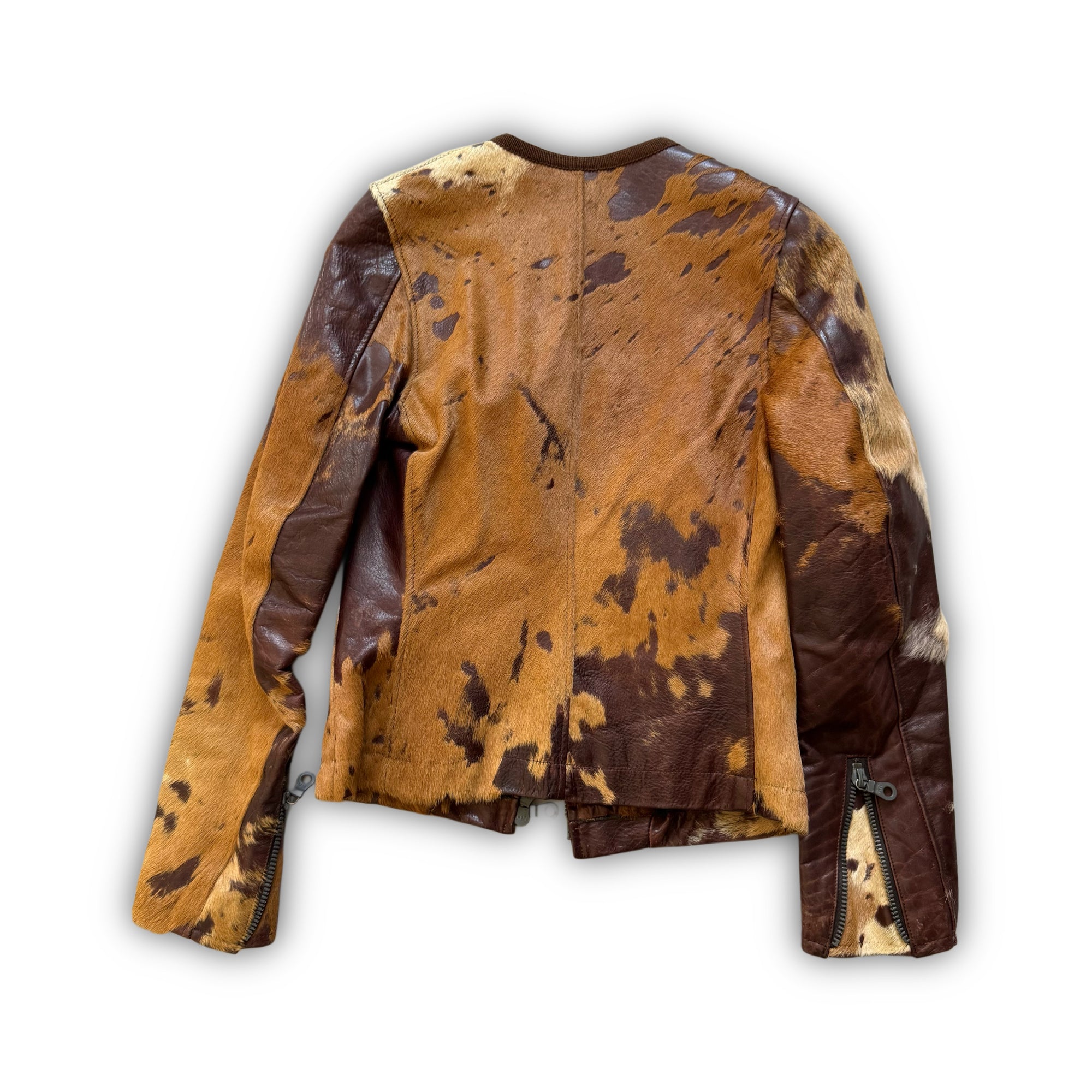 Yohji Yamamoto AW02 Calf Skin Fur Jacket