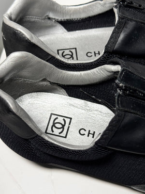 Chanel Sport 2002 by Karl Lagerfeld Scuba Zip Shoes