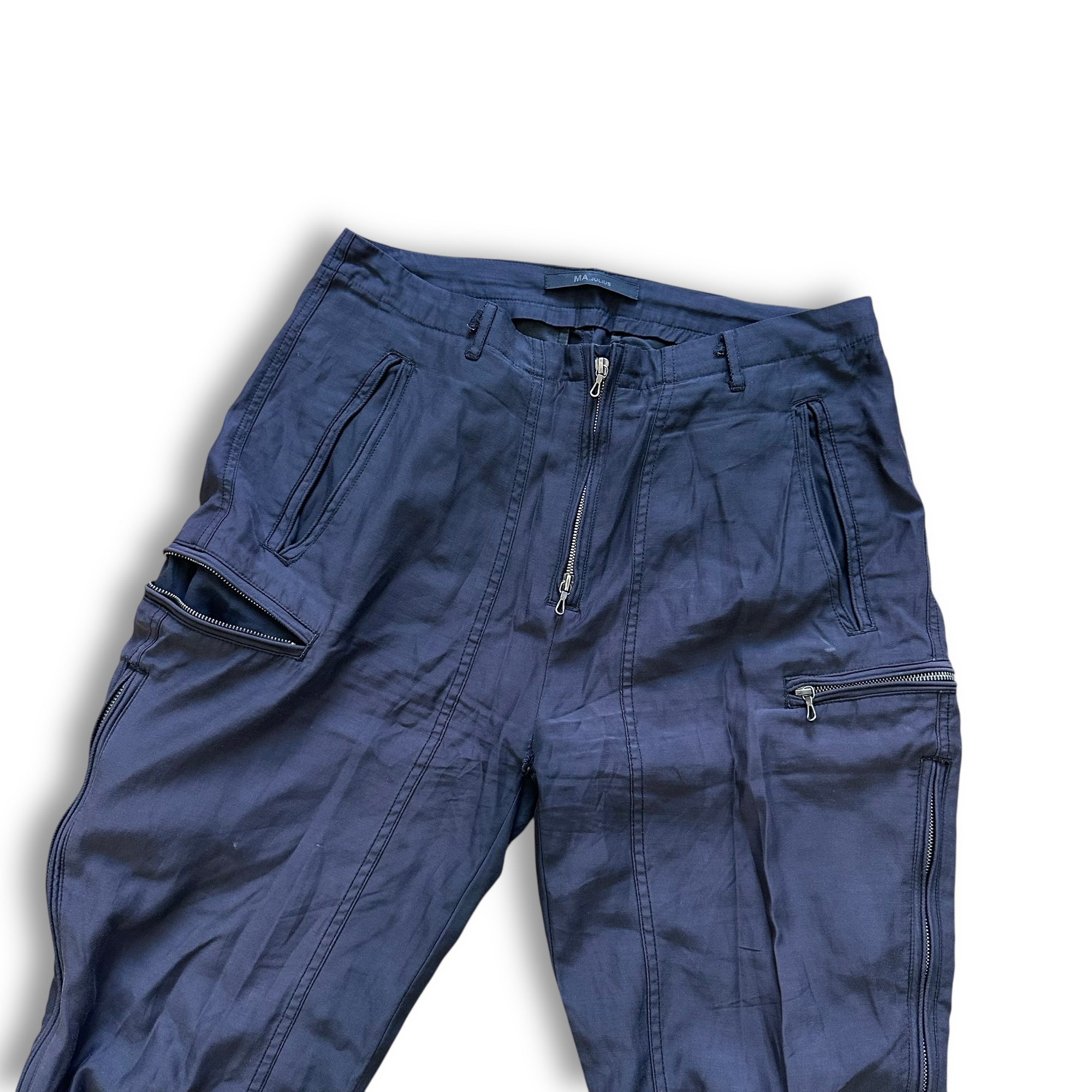 Julius Cargo Zipper Pants